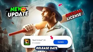 Real Cricket 24 Mega Update New Leaks 🤫 ( Release Date & Featurse )