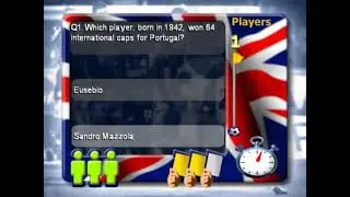 Great British Football Quiz, The Europe - Playstation 2 (PS2)