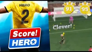 Score! Hero 2 - Level 91 - 95 + Training- Complete 3 Stars Walktrough
