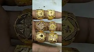 latest gold ring for men design ak 916 #mensring #ringdesign