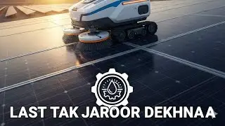 Solar panels clean by robotics machine. Solar panels clean ki nayi technology.