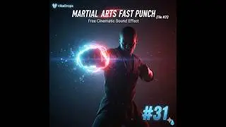 🥋 Fast Martial Arts Punch | VibeDrops #31. #soundeffect