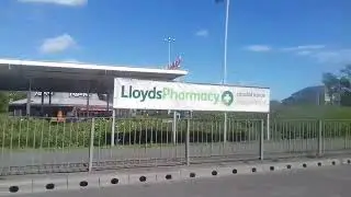 Me filming in The car in North Watford on The A41 Road