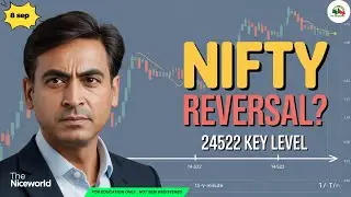 Nifty Elliott Wave Analysis 🔥 Reversal Confirmed or Trap? (24522 Key Level)