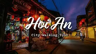 Ambient street walkthrough of Hoi An, Vietnam | No Music, Real City Sounds [4K Walkthrough]