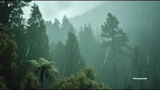 Heavy Rain in a New Zealand Temperate Forest | Ultra Realistic 8K