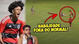 VEJA COMO JOGA RYAN ROBERTO MAIOR JOIA DA BASE DO FLAMENGO! REALMENTE É CRAQUE?