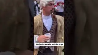 Benjamin Danklin and the boys 💀 #funny #memes