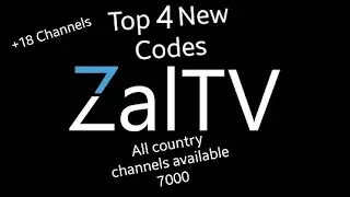 Zaltv new 4 codes all country channels available