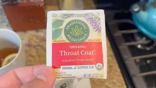 Traditional Medicinals Organic Throat Coat Seasonal Tea (Full Review)