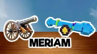Cara Membuat Meriam Dari Balok Susun
