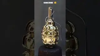 🔥DIY Mini Grenade from Bullet Shells &ndash; Art Project #shorts #build #burn