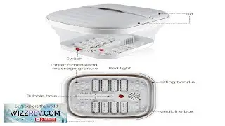 Portable Thermostatic Foot Massage Tub Foldable Plus Tropical Automatic Foot Bath Tub
