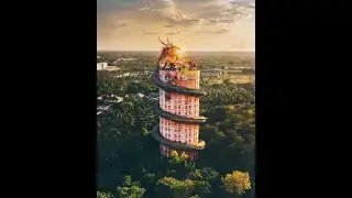 MOST INCREDIBLE TEMPLE 😱Dragon Temple 🐉 | Wat Samphran | Thailand 🇹🇭