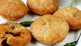 ghar par crispy kachori banane ka aasan tarika #cooking 