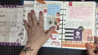 Planner: October flip w/ DIY Fish inserts