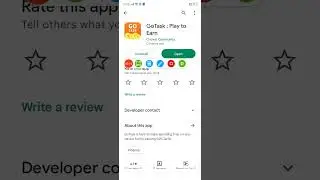 GO TASK BEST APP FOR FREE GOOGLE PLAY REDEEM CODE #shorts