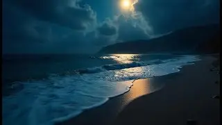 Calm Wave Sound for Deep Sleep-Low Pitch Ocean Music for Deep Sleeping