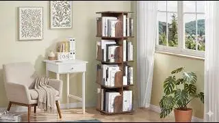 Rotating Square Book Shelf Assembly Video