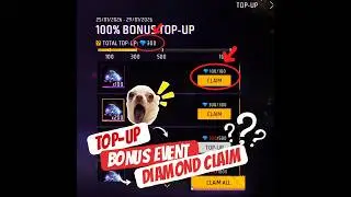 DARMOWE DIAMENTOWE WYDARZENIE BONUSOWE DOŁADOWANIA🔥 CZŁONKOSTWO LUB DOŁADOWANIE AIRDROP 😱 #freefi...