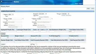 DORIIS Create Shipping Report on Behalf Of