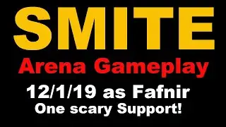 SMITE Arena Gameplay - Fafnir is One Scary Support!