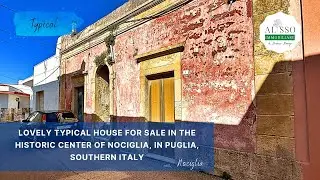 Lovely typical house for sale in the historic center of Nociglia, in Puglia, Southern Italy