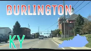 [4K] Burlington, KY - Drive Thru & Tour