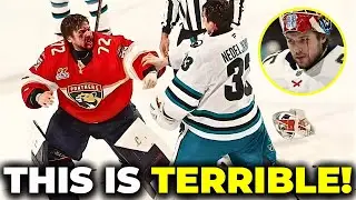 Nedeljkovic DROPS the HAMMER On Bobrovsky in UNSPEAKABLE Goalie Fight!