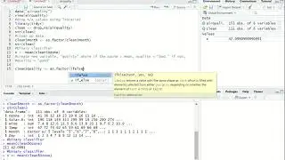 Introduction to Data Analysis and Cleaning in RStudio | R | Air Quality Dataset |