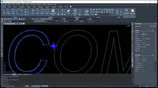 คำสั่งแปลง Text ให้เป็นเส้น ในโปรแกรม CAD design