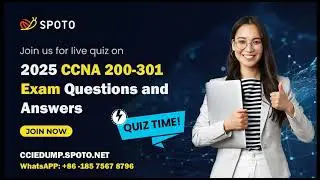 CCNA 200-301 Exam Questions and Answers Explained | Cisco Certification Study Guide 2025
