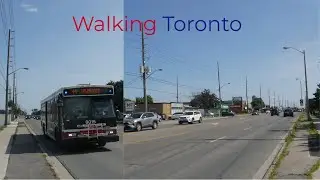 Walking Kipling Avenue in Etobicoke Toronto 8/1/2023