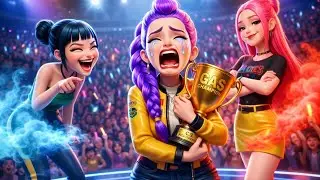 😱OMG!🏆Rumi Competes with Mira & Zoey in a Fart Competition | Who Won The Game ? - KPOP Demon Hunters