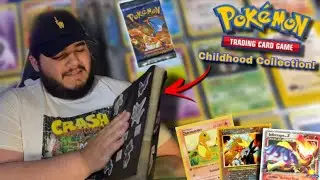 I Found My 15 Year Old Childhood Pokemon Card Binder! Full Of Old Cards!