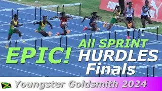 Sprint Hurdles Finals | Daneil WRIGHT | Habiba HARRIS | Briana CAMPBELL | Youngster Goldsmith 2024