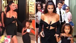 Kim Kardashian Asked About Bieber's Engagement While Treating Nori To Fro-Yo