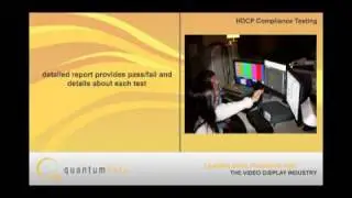 Quantum Data 882EA - HDCP Compliance Testing