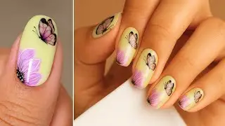 Nail Art Tutorial: Stunning Flower & Butterfly Design Made Easy