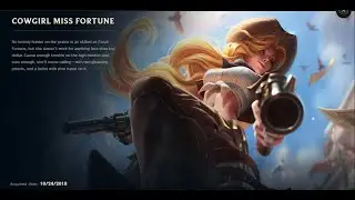 COWGIRL MISS FORTUNE SKIN SPOTLIGHT-11-30-2024