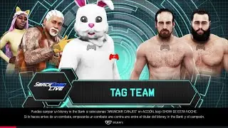 WWE 2k19 Angel y Discord vs The Rusev Day - Tag Team