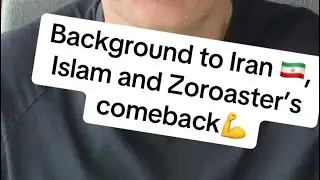 IRAN IS NOT ARABIC AND ITS PERSIAN HISTORY AND RELIGIOUS BACKGROUND IS FASCINATING-ZOROASTER IS BACK