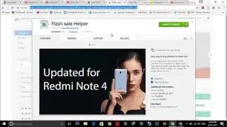Buy Redmi Note 4 Sucessfully Using flash sale helper Extention EASYWAY!