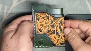 Equinox Innocent Maverick Made Hand tooled leather wallet