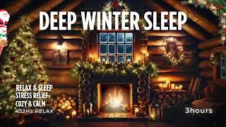 Deep Winter Sleep ❄️🌙 | 432Hz Healing Frequency for Deep Rest & Anxiety Relief (3 Hours)