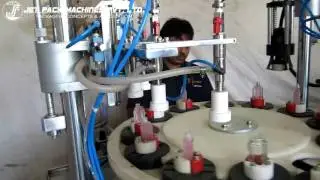 Perfume Filling and Crimping Machine