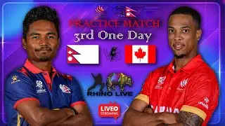 Nepal Vs Canada 'A' (Canada HP) | Practice Match Live