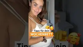 ❤️ 5 TIPPS F&Uuml;R DAS WOCHENBETT 🥰 Kuss #influeltern #familie #eltern #schwanger #wochenbett #mutter