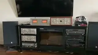 Void Comp - Just Eyes on Phase Linear 400 & 4000 #vintageaudio #poweramplifier #preamp