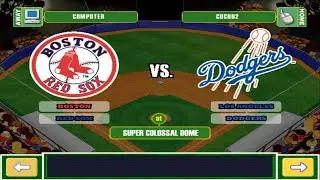 Backyard Baseball 2003 |S2022| World Series Game 1 | RED SOX @ DODGERS